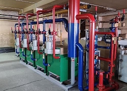 Процесс монтажа двух модульных котельных - газовые котлы Изнаир